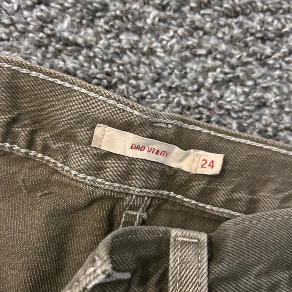 Levi's Brown Dad Utility Jeans Women’s Size 24 - Picture 8 of 8